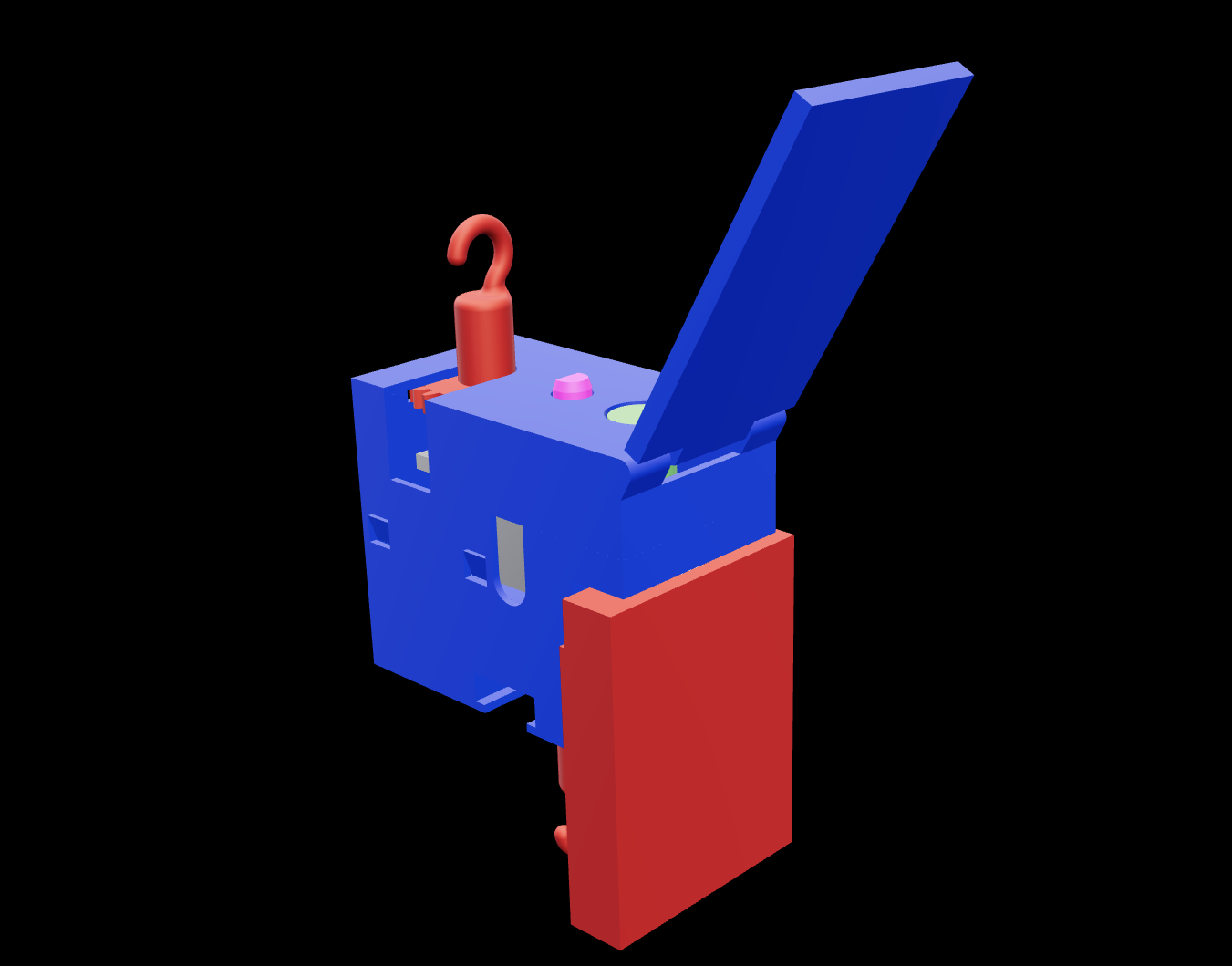 BlindMaster smart-blinds hub model render