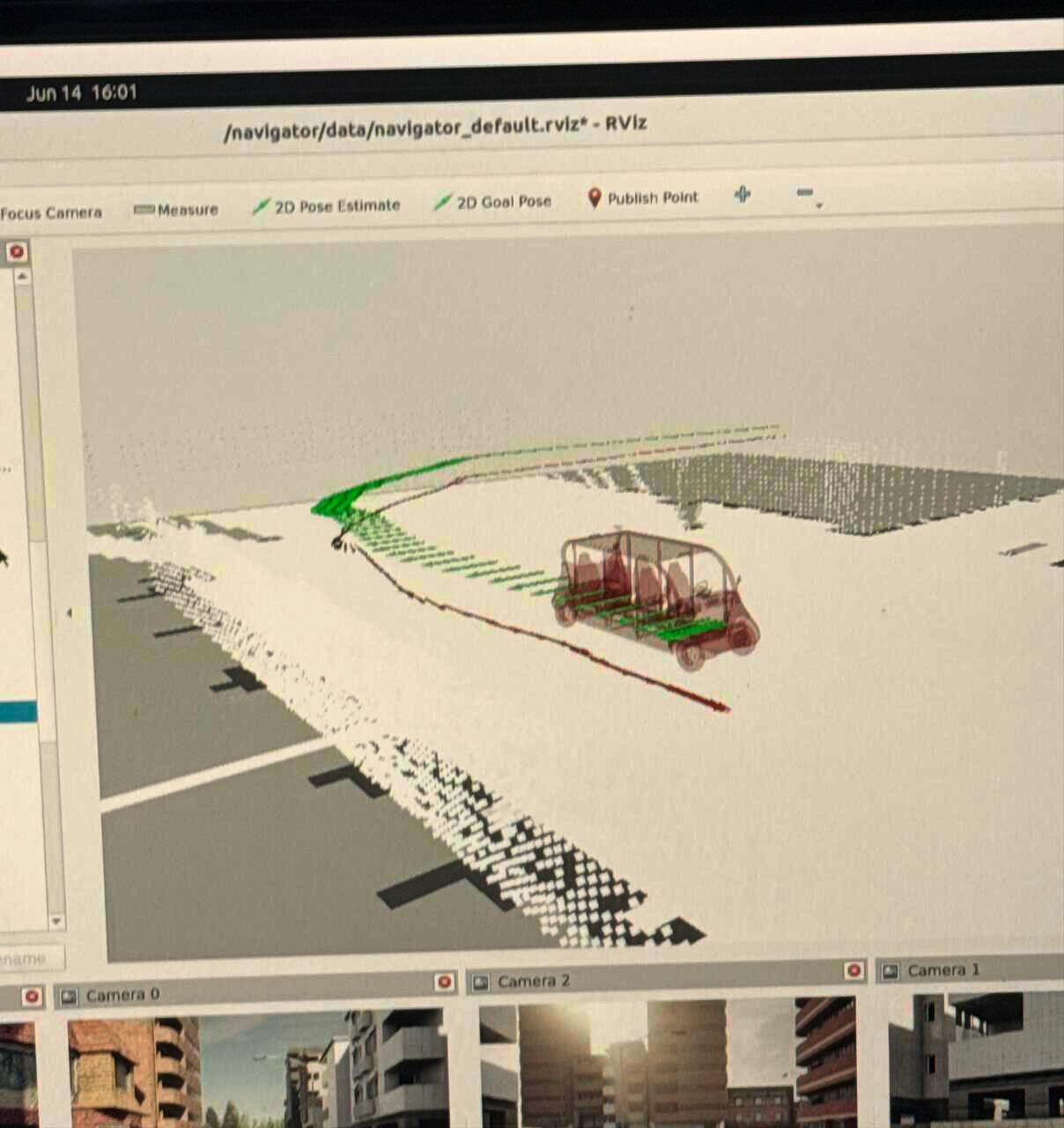 LiDAR SLAM point-cloud localization