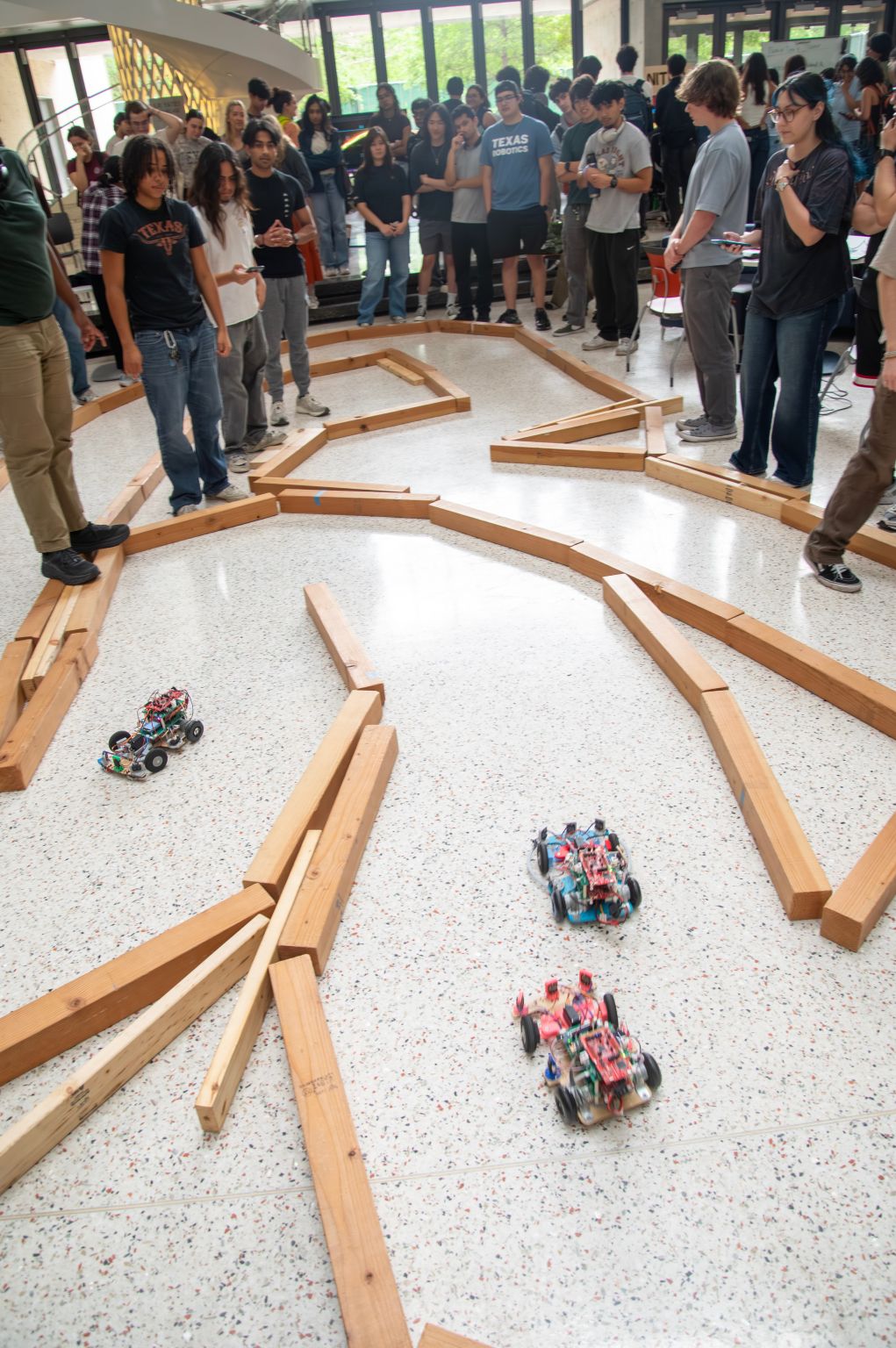 TweinStein racers on the track